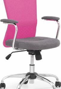 Sedia da scrivania per bambini Andy grey pink
