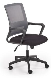 Sedia da ufficio Mauro in nero grigio