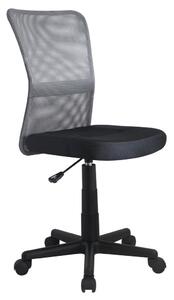 Sedia da scrivania per bambini Dingo nero grigio