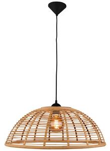 Crosstown luce a sospensione 1 luce legno/nero
