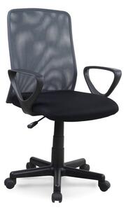 Sedia da ufficio Alex in nero grigio