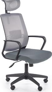 Sedia da ufficio Arsen in grigio