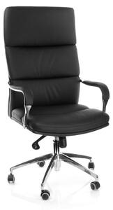 Hjh OFFICE Sedia professionale direzionale BRUNELLO 20 Sedia da ufficio ergonomica con braccioli Sedia girevole in per ufficio, casa