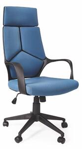 Sedia da ufficio Voyager in blu nero