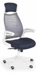 Sedia da ufficio Franklin in bianco nero