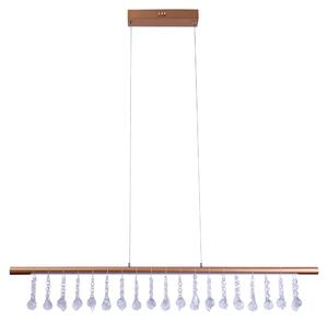 Lampada a sospensione sala da pranzo lampada a sospensione soggiorno cristalli dimmerabili 7093158