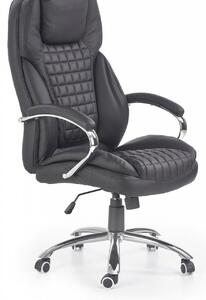 Sedia da ufficio King in nero - H124 cm