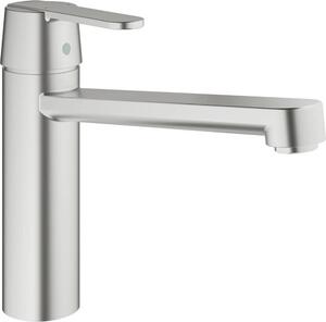 Rubinetto per lavello Grohe Get supersteel, bocca di media altezza