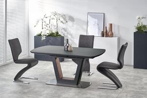 Tavolo allungabile Bilotti antracite - L 160-200 x l 90 x h 76 cm