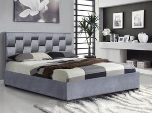 Letto Annabel imbottito in velluto - 160 x 200 cm