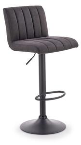Sgabello da bar H-89 in grigio scuro