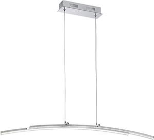 Eglo 96096 Pertini LED a sospensione 2x10,8W acciaio alluminio cromo