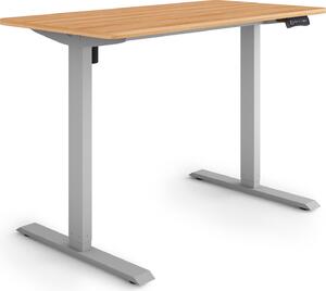 ESMART Germany ETX-121GM 120 x 60 cm Decorazione acero Scrivania ergonomica sit-stand Regolabile elettricamente in altezza in modo continuo 73,5 - 123,5 cm 3x memoria Promemoria attività Soft-Start/Stop Montaggio rapido