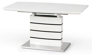 Tavolo allungabile metallo + MDF Nord - L 140-180 x l 80 x h 76 cm