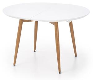 Tavolo allungabile Edward in rovere miele - L 120-200 x l 100 x h 75 cm