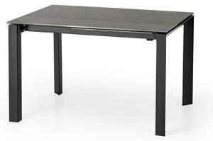 Tavolo allungabile Horizon in metallo + ceramica - L 120-180 x l 85 x h 76 cm