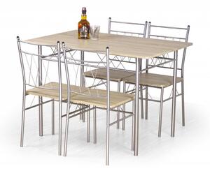 Set tavolo MDF + 4 sedie Faust