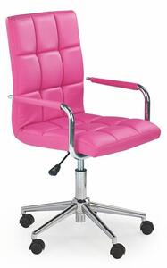 Sedia da ufficio Gonzo2 in rosa - H 98-110 cm