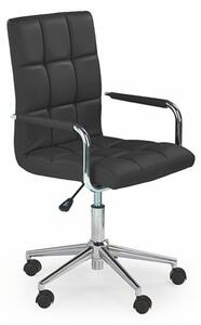 Sedia da ufficio Gonzo2 in nero - H 98-110 cm