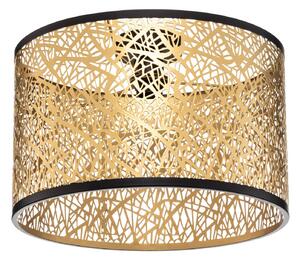 Plafoniera Lindby Yonah, colore oro, metallo, Ø 40 cm, E27