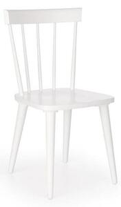 Sedia Barkley in legno bianco - H 89 cm