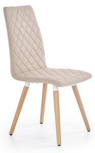 Sedia tessile K282 beige - H 93 cm