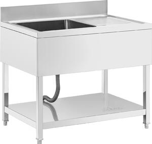 Expondo Royal Catering Lavello - 1 vasca - Acciaio inox - 100 x 70 cm -