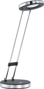 Eglo 93076 Gexo LED lampada da tavolo Ø 12,5 cm cromo nero