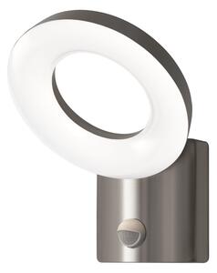 LEDVANCE lampada da parete e soffitto LED, luce per esterni, ENDURA® STYLE WALL LOOP / 12 W, 220...240 V, angolo di emissione: 120°, bianco caldo, 3000 K, materiale dell'alloggiamento: acciaio inox, IP44