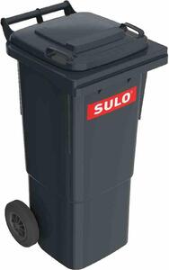 Cestino grande in plastica 60 litri grigio