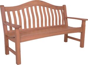 Panchina da giardino KINGSTON 3 posti in eucalipto da Garden Pleasure