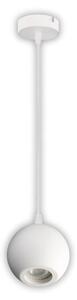 ENOVALITE GLOBE Lampada a sospensione LED, attacco GU10, IP20, Ø10cm, 1 luce, bianco