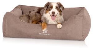 Knuffelwuff: cuccia ortopedica per cani con cuscino reversibile a ventaglio Baltimore 100x70 cm beige