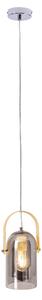 Lampada a sospensione Vidrio E27 Ø11,5 cm argento