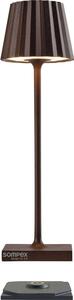 Lampada da tavolo SOMPEX Troll Nano, altezza: 210 mm, ruggine