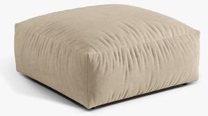 Pouf Martina Vogue in velluto - L106 cm
