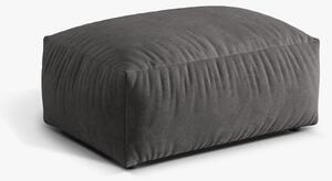 Pouf Martina Vogue in velluto - L95 cm