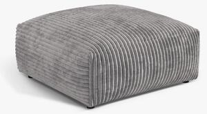 Pouf Martina in velluto a coste Tilia - L106 cm
