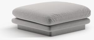 Pouf Torino in tessuto - L80 cm