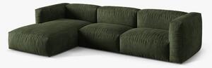 Divano angolare Martina in velluto Vogue - L332 cm