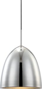 Lampada a sospensione Globo Jackson in alluminio cromato, 1xE27; 15131