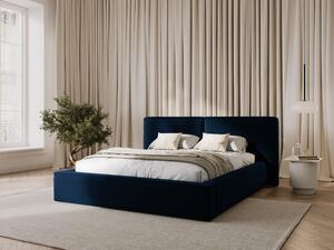 Letto Arendal in velluto - 200x200 cm