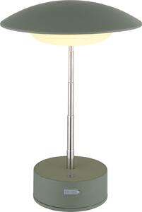 Lampada da tavolo a batteria ricaricabile Touch Dimmer Lampada da tavolo dimmerabile Verde 58013B