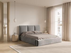 Letto Nicolas in velluto - 160x200 cm