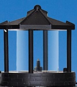 Westerholt 2493-03 Testata di segnalazione con pannello solare D14cm per faro