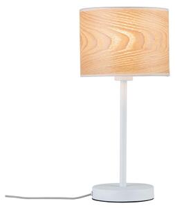 Lampada da tavolo, legno, bianco, H 44,5 cm, NEORDIC NETA