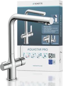 AQUASTAR PRO: miscelatore da lavello per acqua potabile con sistema di filtraggio, cromato