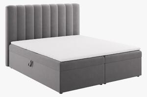 Letto Kelp Boxspring in velluto - 160x200 cm