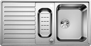 BLANCO CLASSIC Pro 6 S-IF Lavello a fondo piatto / Acciaio inox / Lucentezza seta / Bifacciale / Eccentrico -