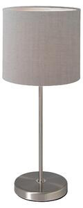 Lampada da tavolo Näve; colore: grigio, cromo, 3112016